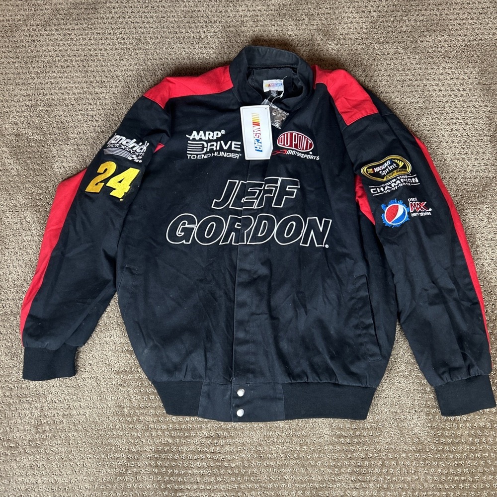 NASCAR~Jeff Gordon~Drive to End Hunger~XL Racing Jacket by JH NASCAR